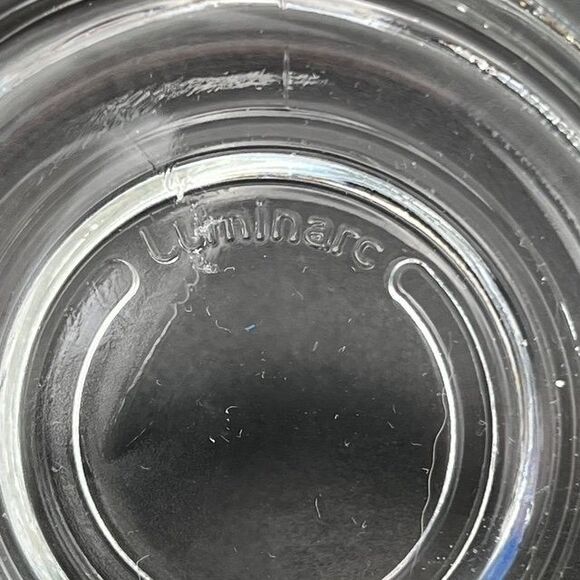 Gulf Oil Glass Mug Collector Series World's First Station Luminarc Vintage 8oz - Picture 5 of 6